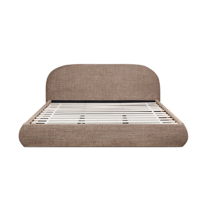 Archie Puffy Grounded - Upholstered Platform Bed