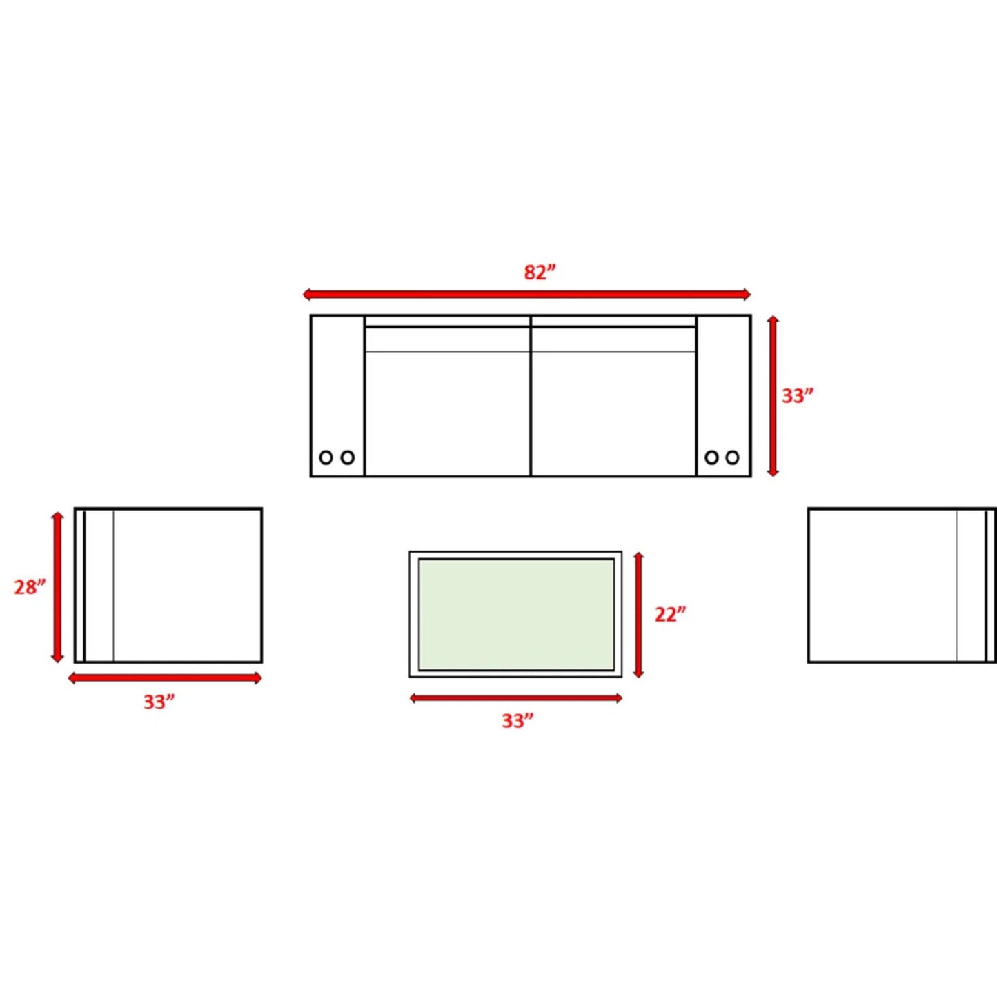 Stylish Modular Wicker Patio Seating Group