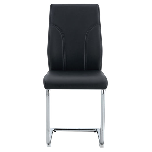 Modern Dining Chairs With High Backrest And Sturdy Legs
