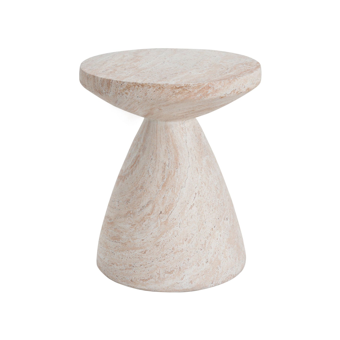 Outdoor / Indoor Lightweight Concrete Side Table