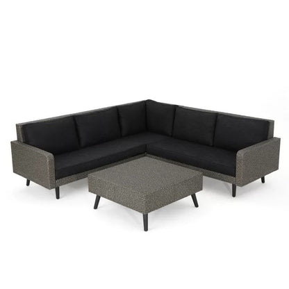 Tahiti - Sofa Set - Black