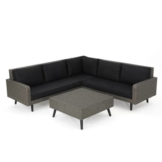 Tahiti - Sofa Set - Black