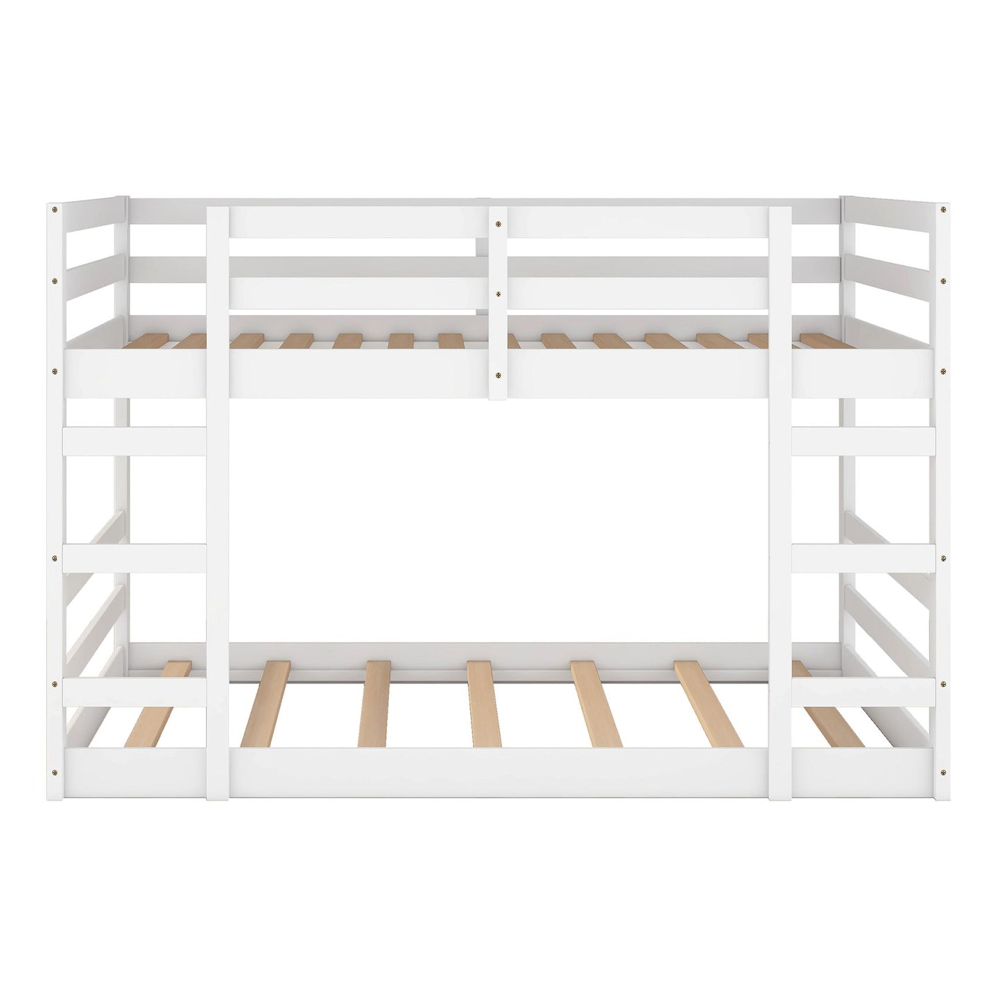 Solid Construction, Bunk Bed With Ladder