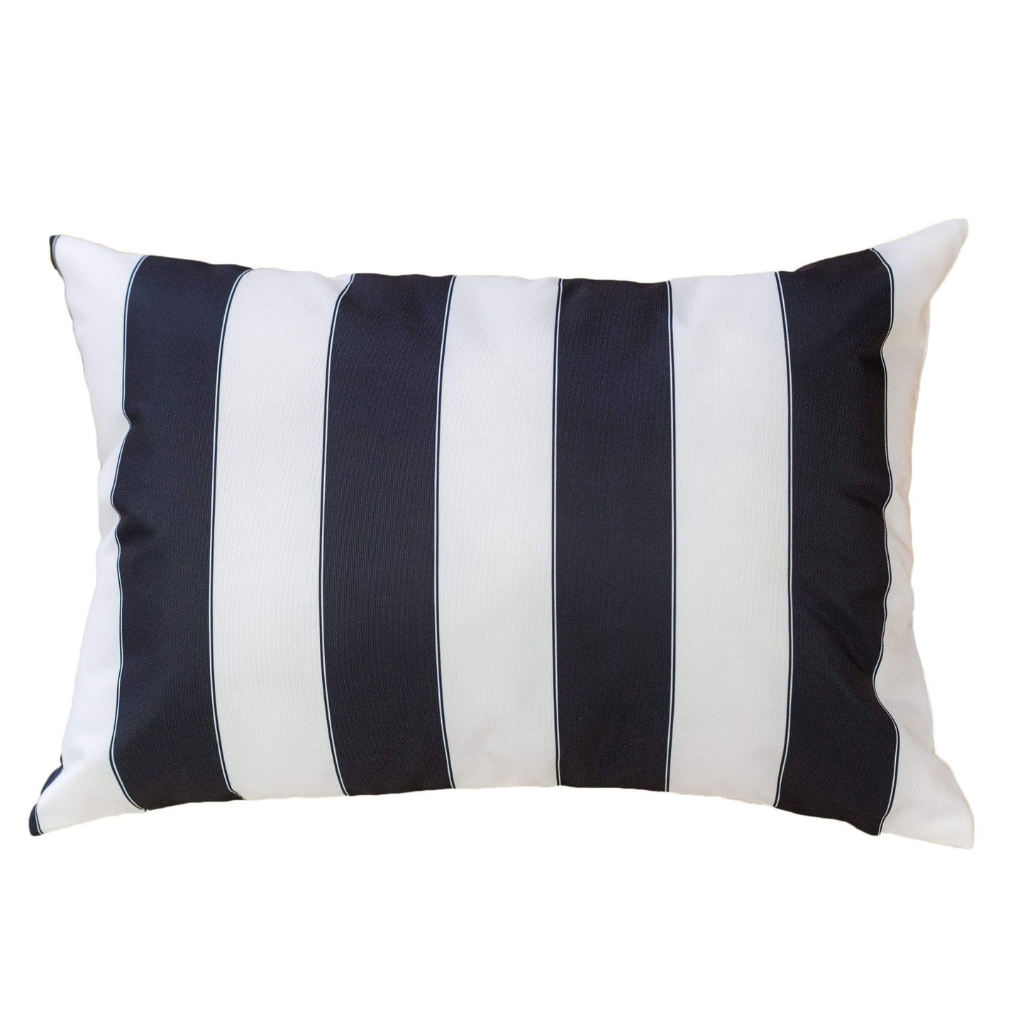 Horizon - Stripe Pillow Outdoor & Indoor - Black