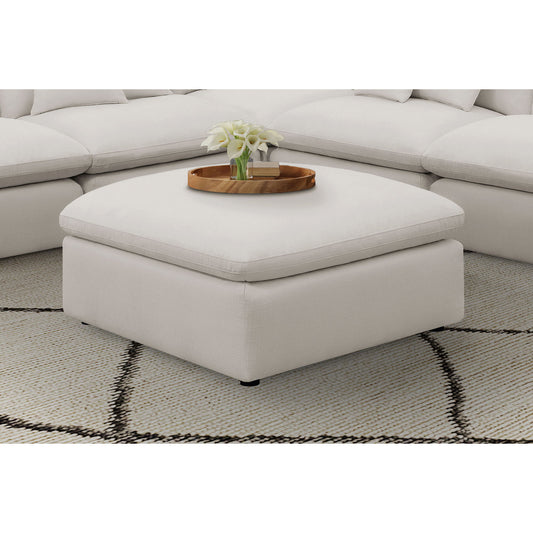 Hobson - Square Upholstered Comfort - Ivory