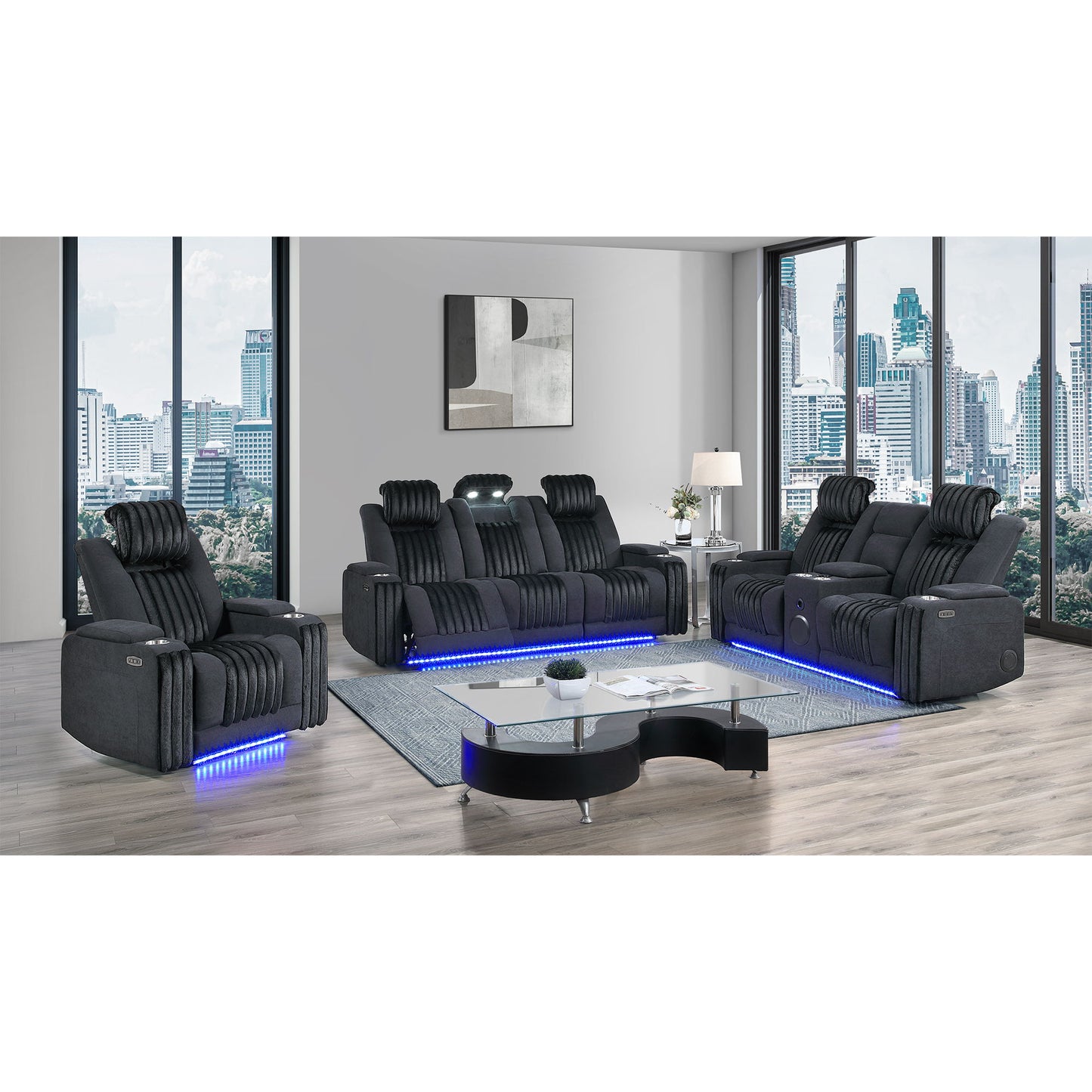 Duran - Power Reclining Set With Power Headrest