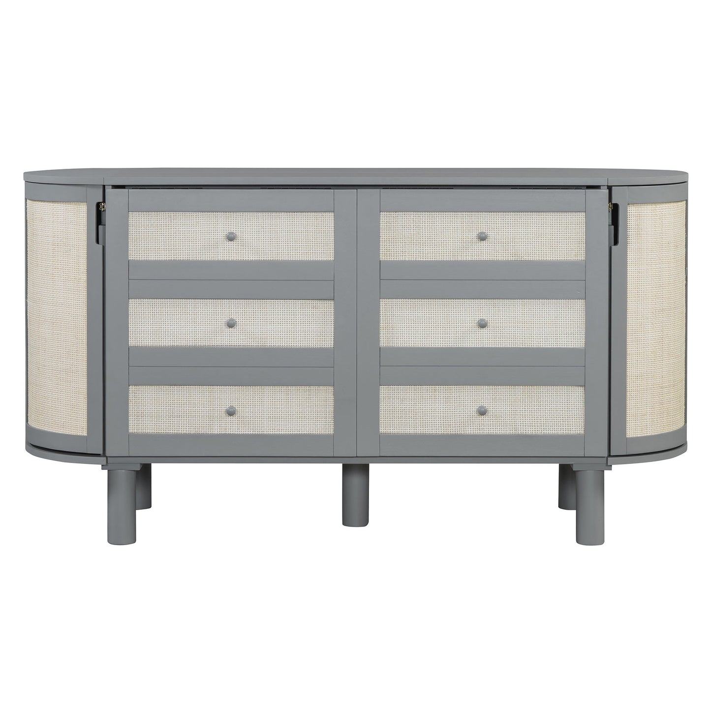 Murphy Bed With Hidden Storage & Modern Woven Design