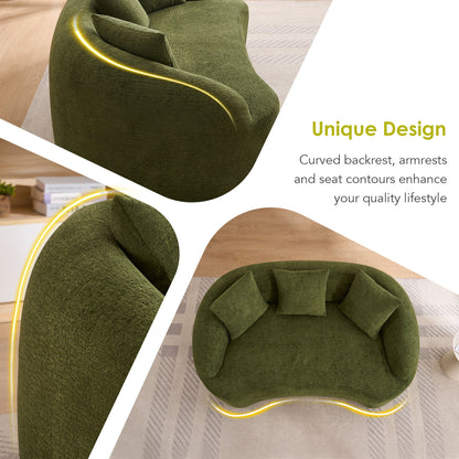Loveseat Sofa, Compact Design For Small Spaces