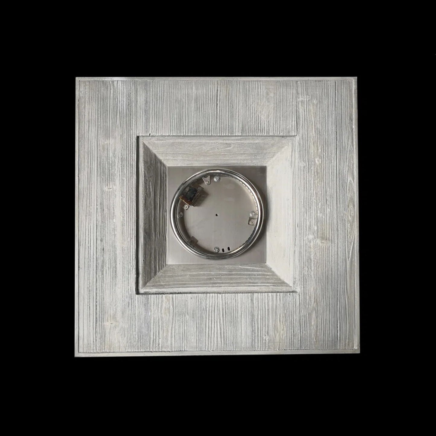 Reinforced - Propane Fire Pit Table - Black / Gray