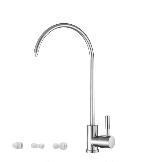 Modern Design, Lead Free Drinking Water Faucet - Brushed Nickel