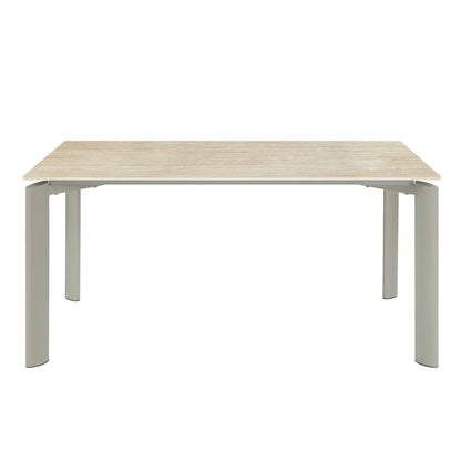 Ingram - Ceramic Top Dining Table - Light Gray