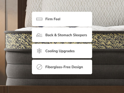 Helix Dawn Luxe mattress layers