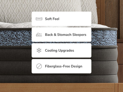 Helix Moonlight Luxe mattress layers
