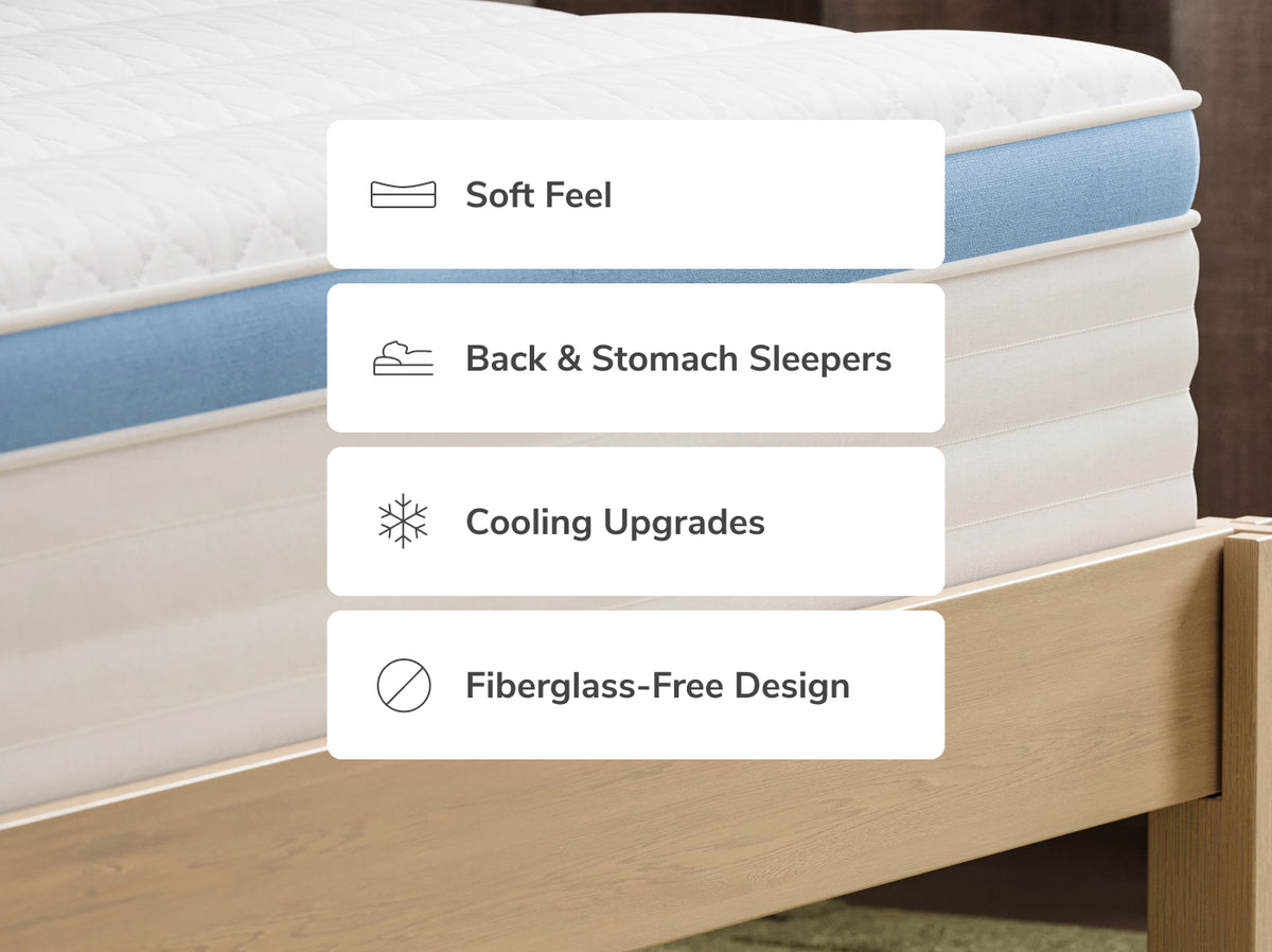 Helix Moonlight mattress layers