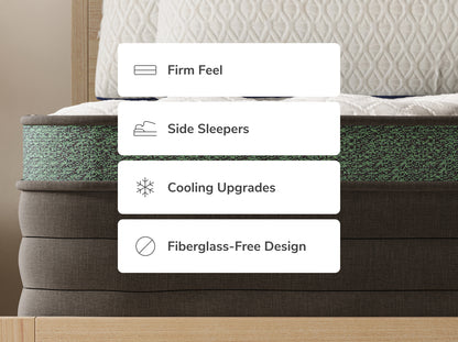 Helix Twilight Luxe mattress layers
