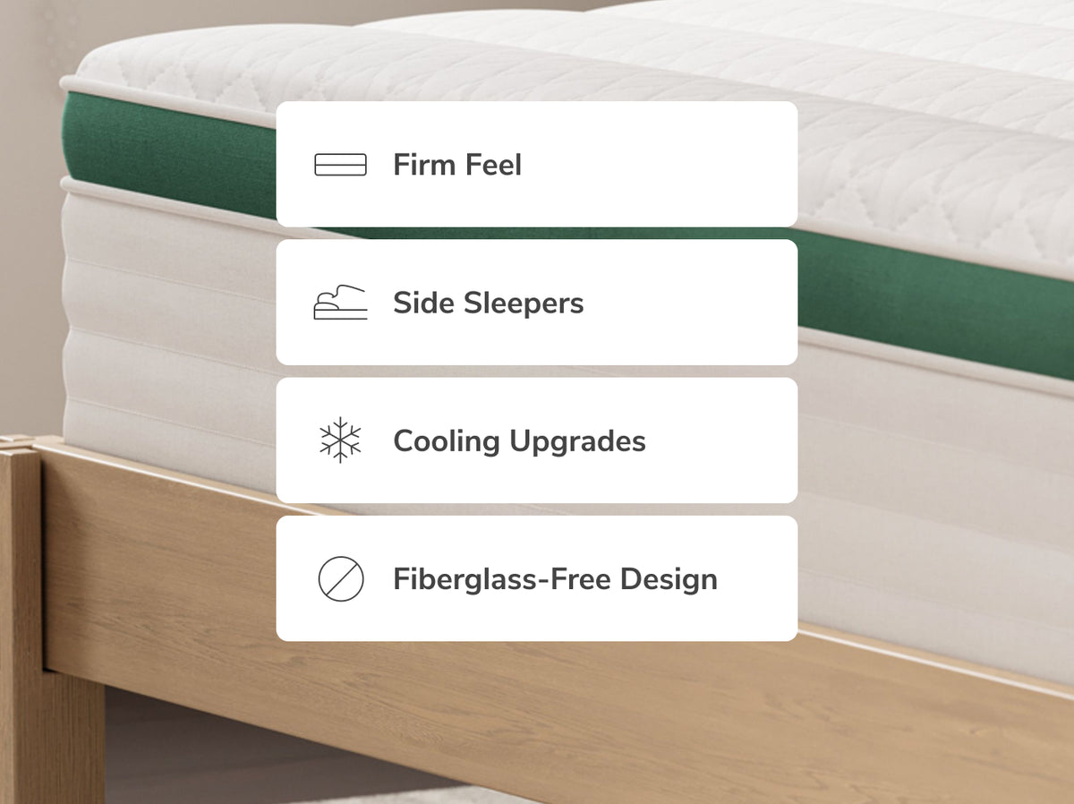 Helix Twilight mattress layers