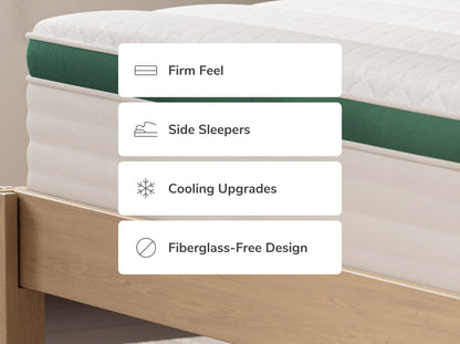 Helix Twilight mattress layers