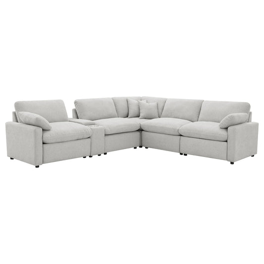 Hollander - 6 Piece Modular Power Reclining Sectional Sofa