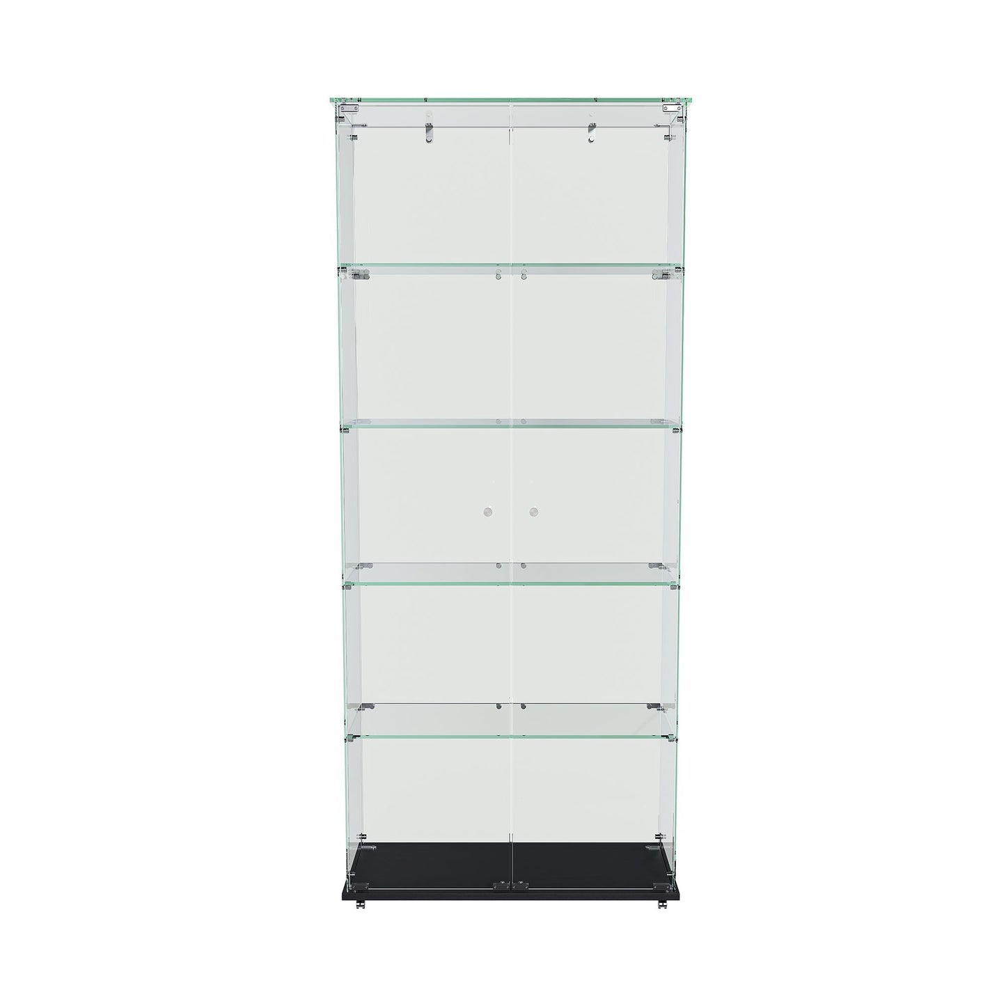 Premium 5 Tier Glass Display Case With 5 Dynamic LED Modes