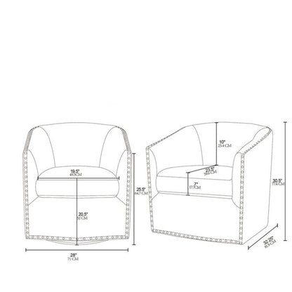 Luxurious Chair With 360 Degree Rotation