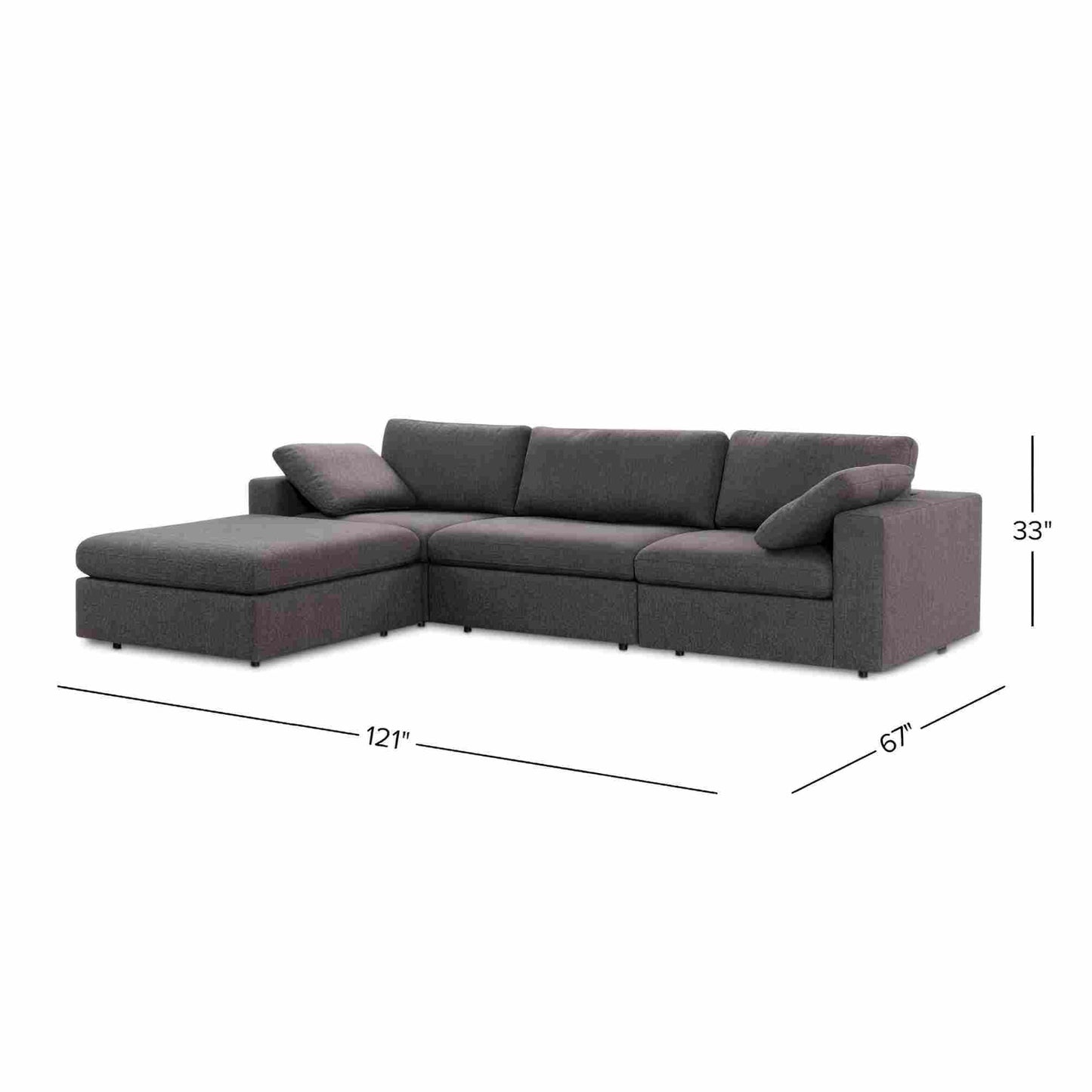 Cecilia - Modular Corner Sectional Modern Sofa