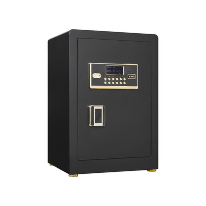 Security Electronic Home Safe With Digital Lock, Removable Shelf, Mute Function, Interior For Documents, Cash, Jewelry