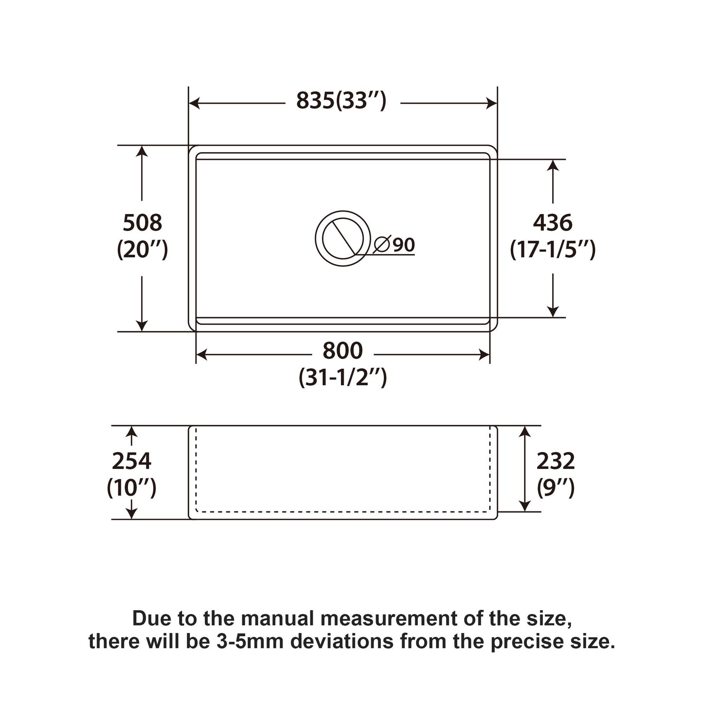 Single Bowl Kitchen Sink Workstation - White