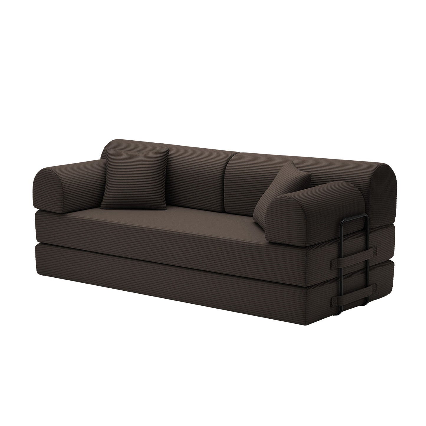 Convertible Sleeper Sofa Bed, Floor Lounge Couch For Living Room