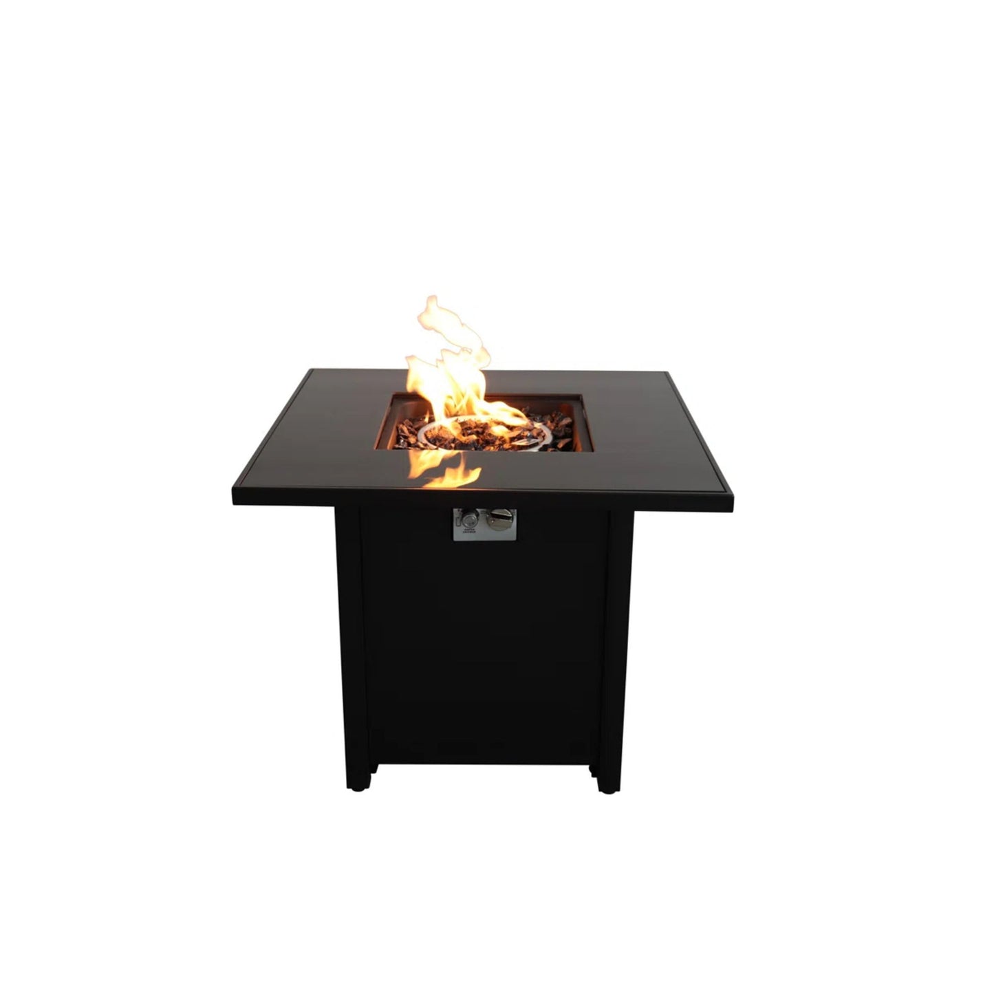 Outdoor Fire Pit For Outdoor Home Garden, Backyard Fireplace - Black