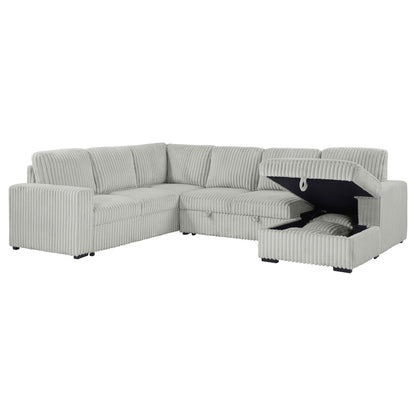 Thurston - Storage Sectional Sofa With Pop Up Bed