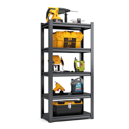 5 Tier Heavy Duty Shelving Unit Adjustable Shelving Units