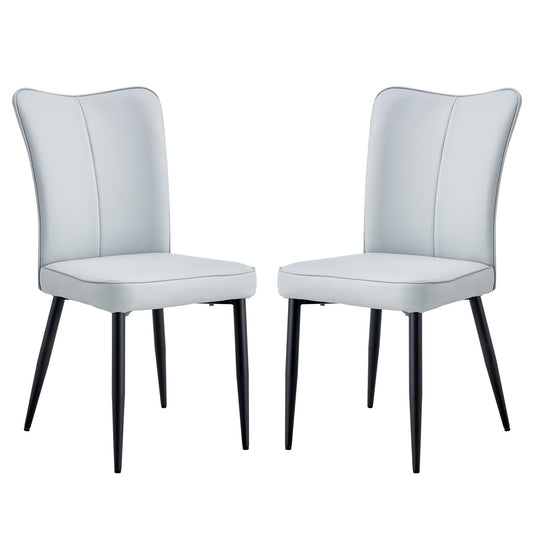 Modern Minimalist Dining Chairs (Set of 2)