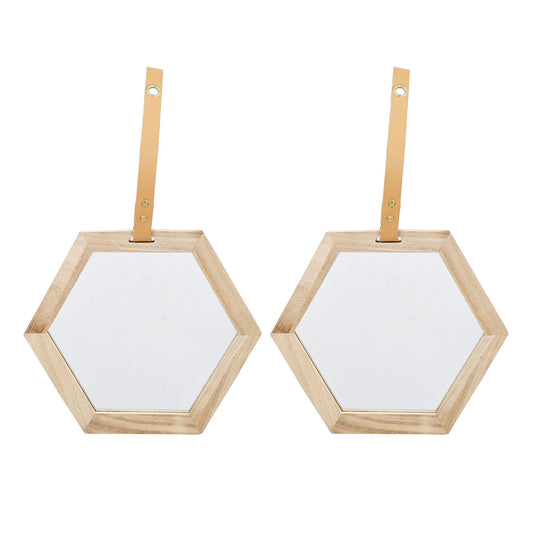Harlan - Wall Accent Hexagon Mirror