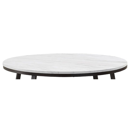 Donovan - Coffee Table With Round Top - White