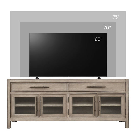 Cypress Lane - TV Stand Console - White Oak