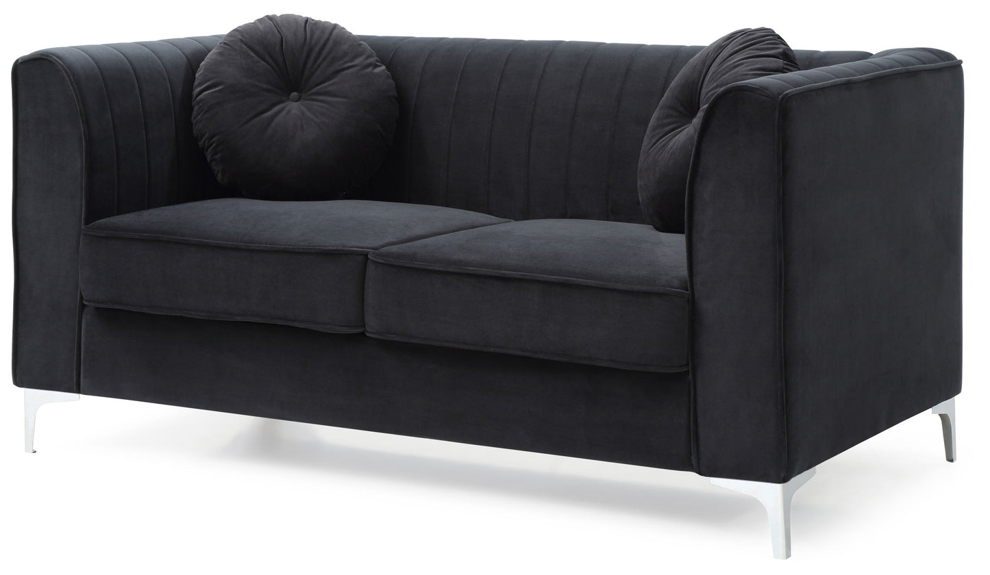 Delray - Micro Suede Loveseat