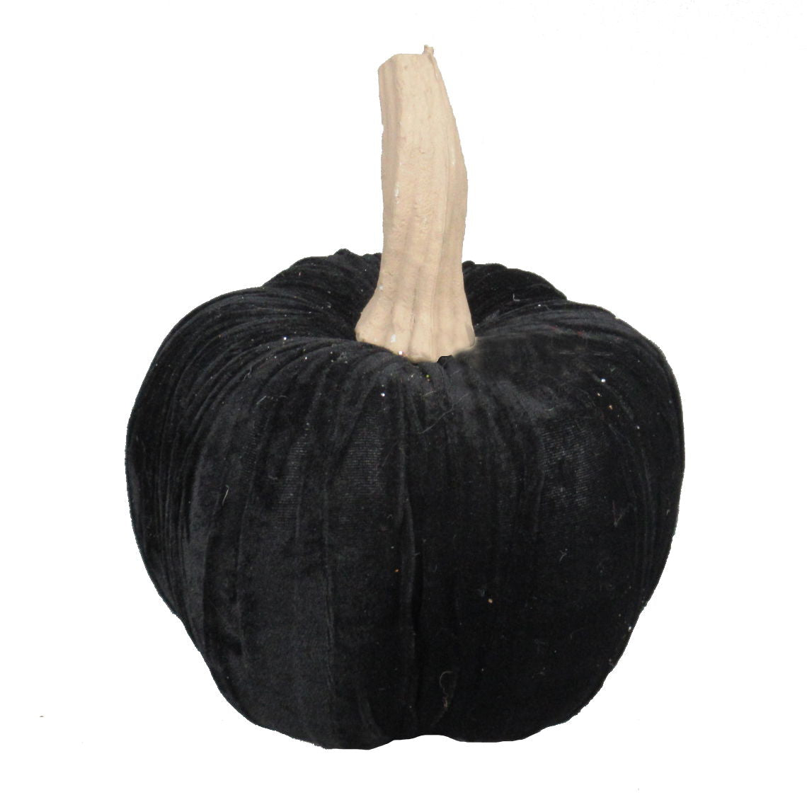 Velvet Pumpkin Large, For Holiday Halloween Decor