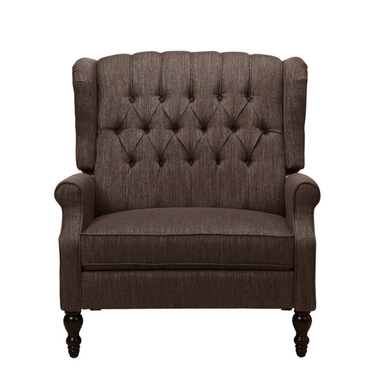 Dunham - Contemporary Fabric Tufted Oversized Pushback Recliner