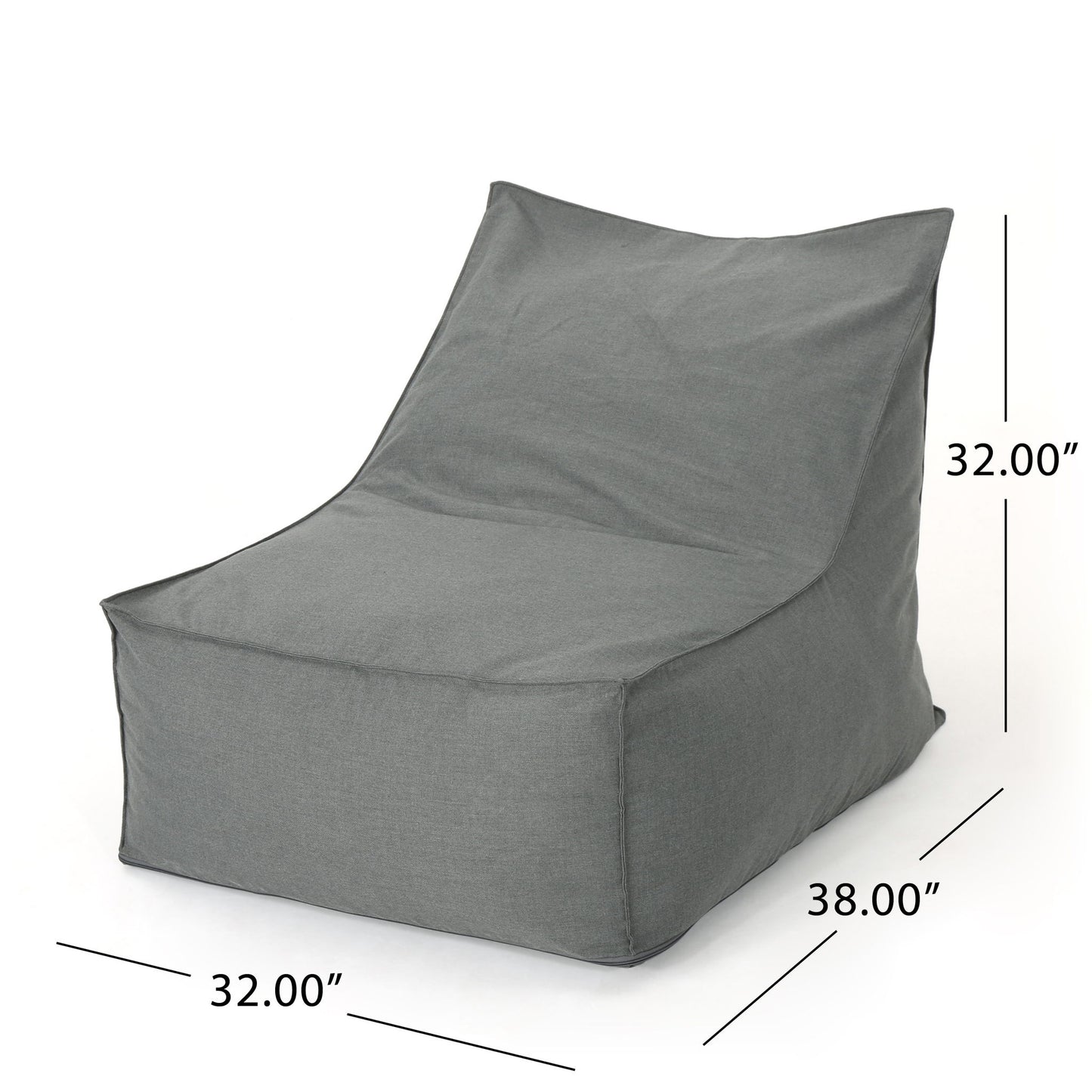 Ettie - Water Resistant Fabric Bean Bag Chair