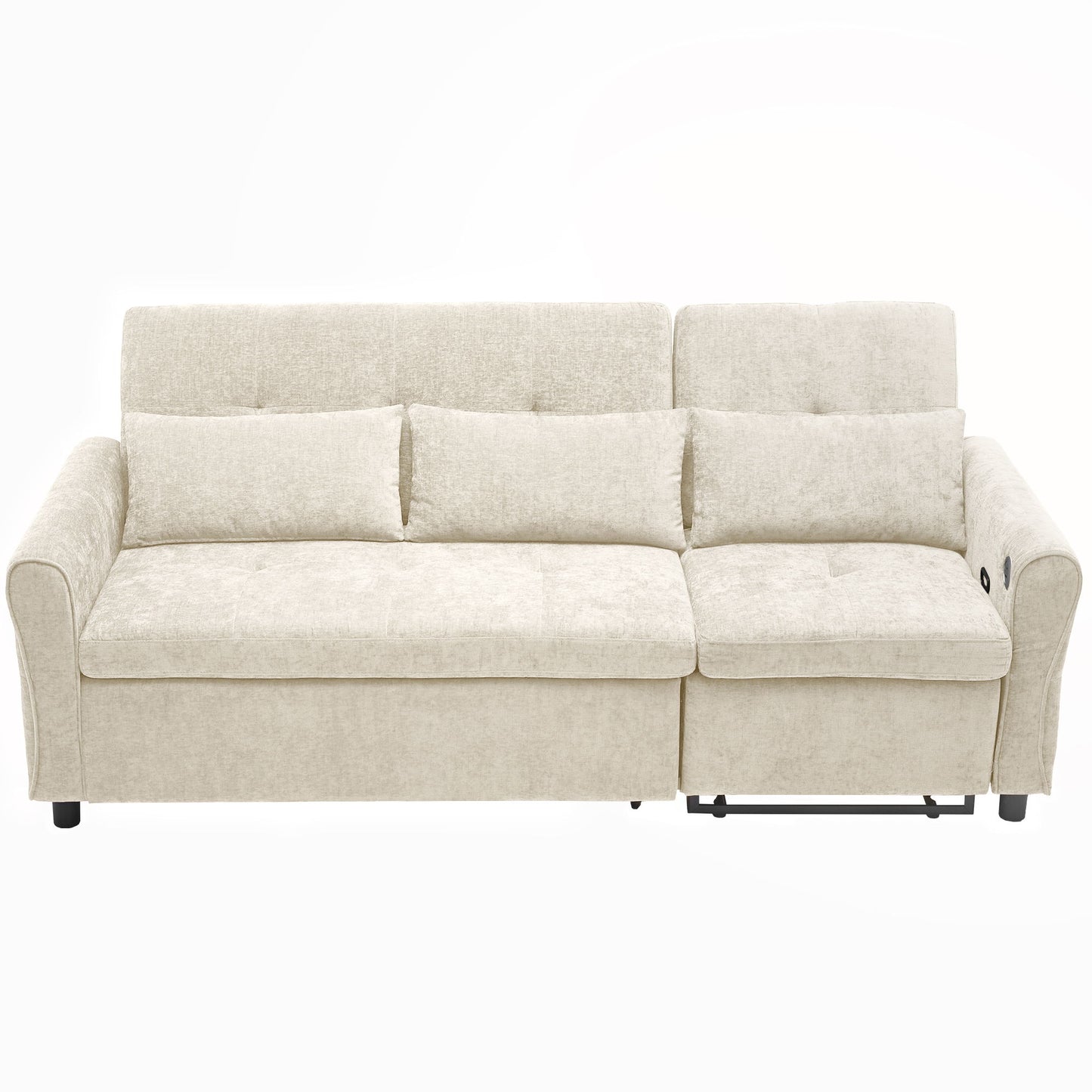 3 Seater Sofa Bed And Reversible Recliner
