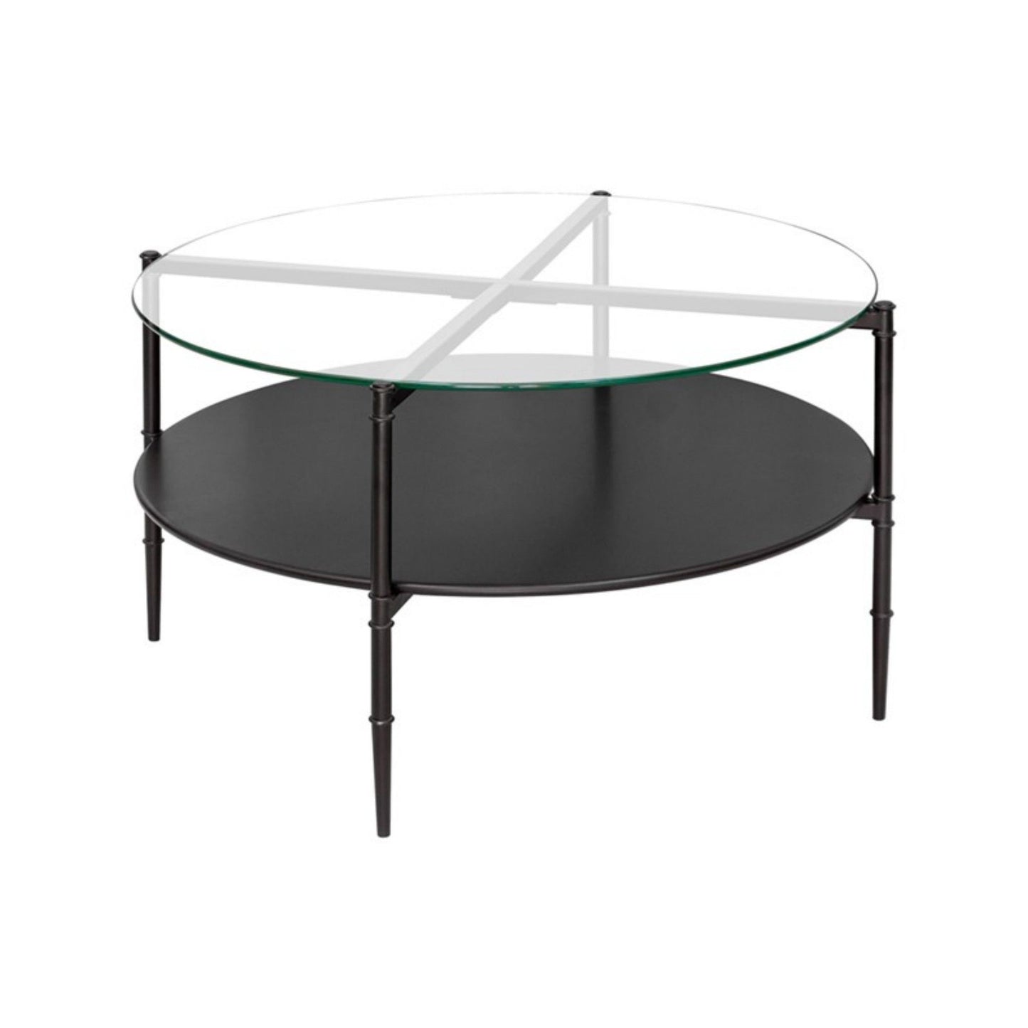 Caroline - Round Coffee Table - Black