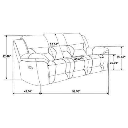 Sebring - Reclining Sofa Set With Manual Recline