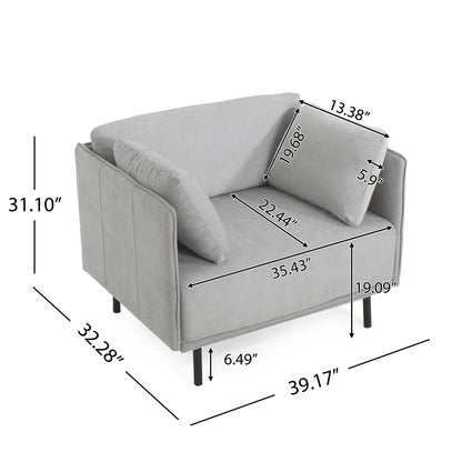 Vintage Modern Aesthetic Appeal Lounge Chair