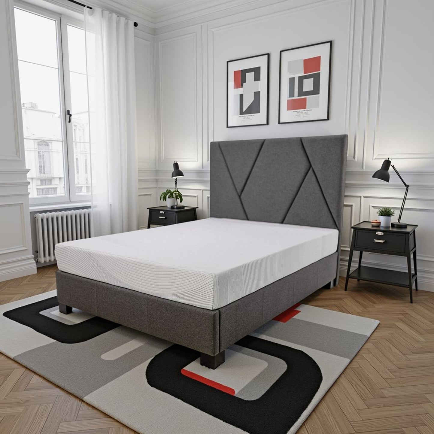 Regen - 8" Cooling Copper Infused Memory Foam Mattress