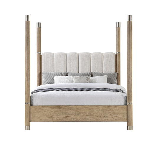 Sarai - Bed With Plush Upholstered Headboard