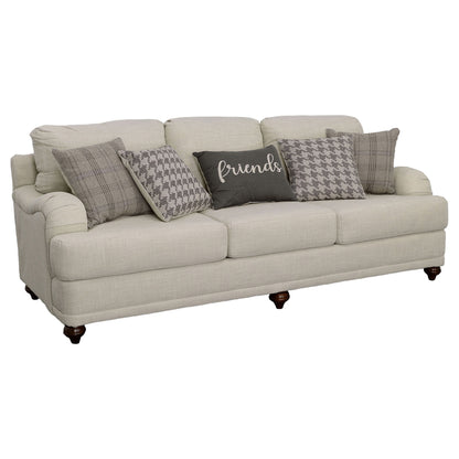 Anderson - 2 Piece Cushion Back Living Room Set - Gray