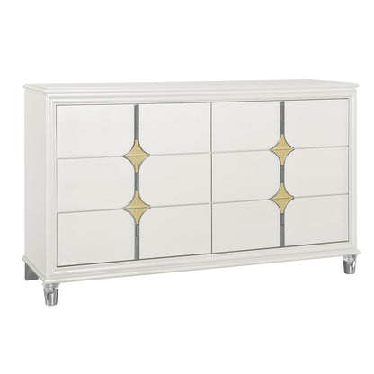 Uriuni - Dresser - Gold / White