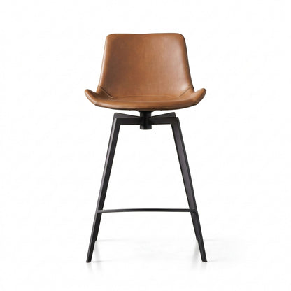 Swivel Counter Stool - Brown