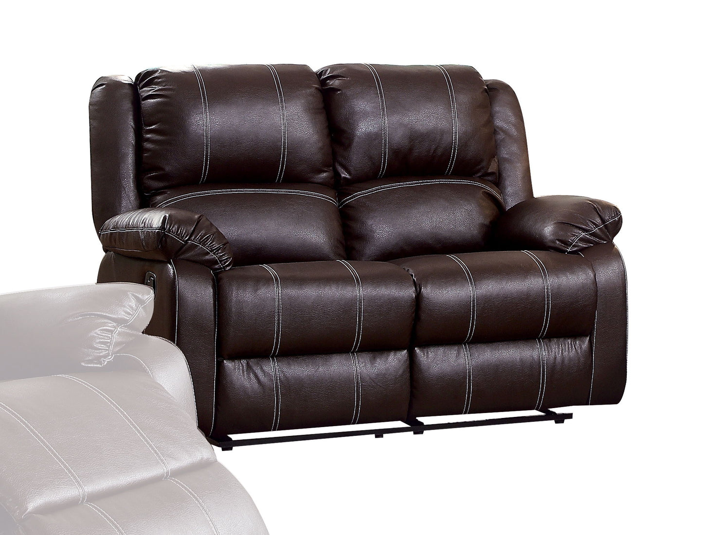 Zuriel - Synthetic 3 Piece Living Room Recliner Set