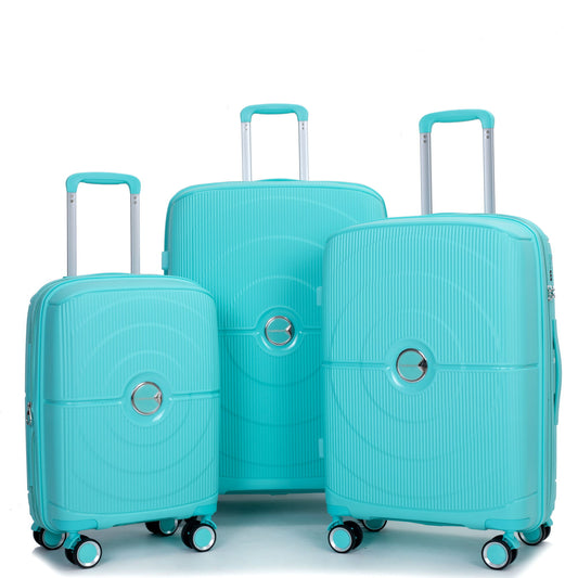 Expandable Hardshell Suitcase Double Spinner Wheels Luggage Sets